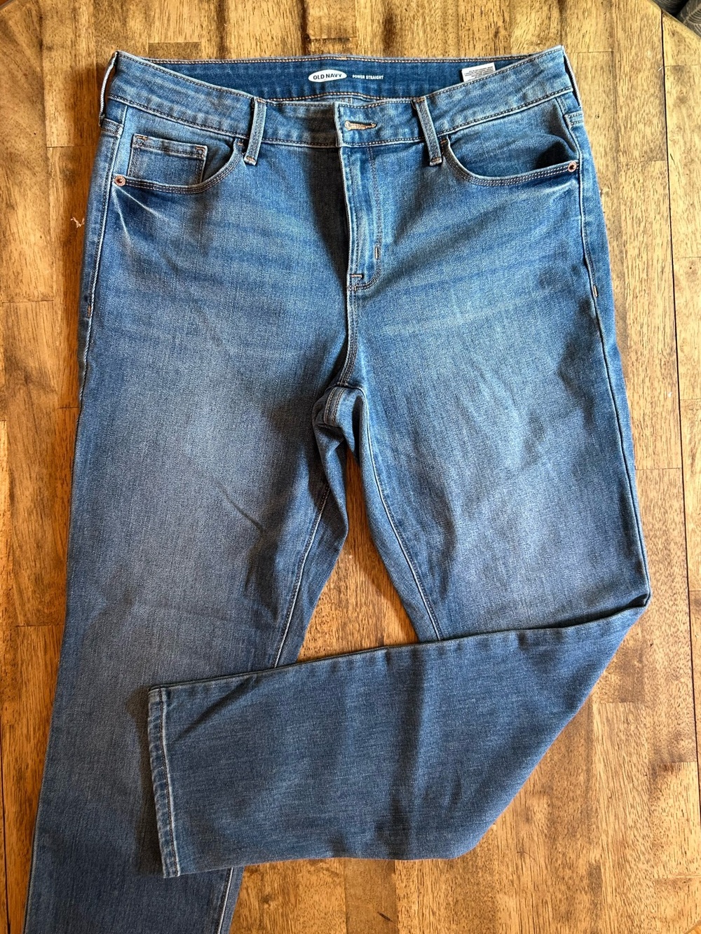 Old Navy Power Straight Denim Jeans